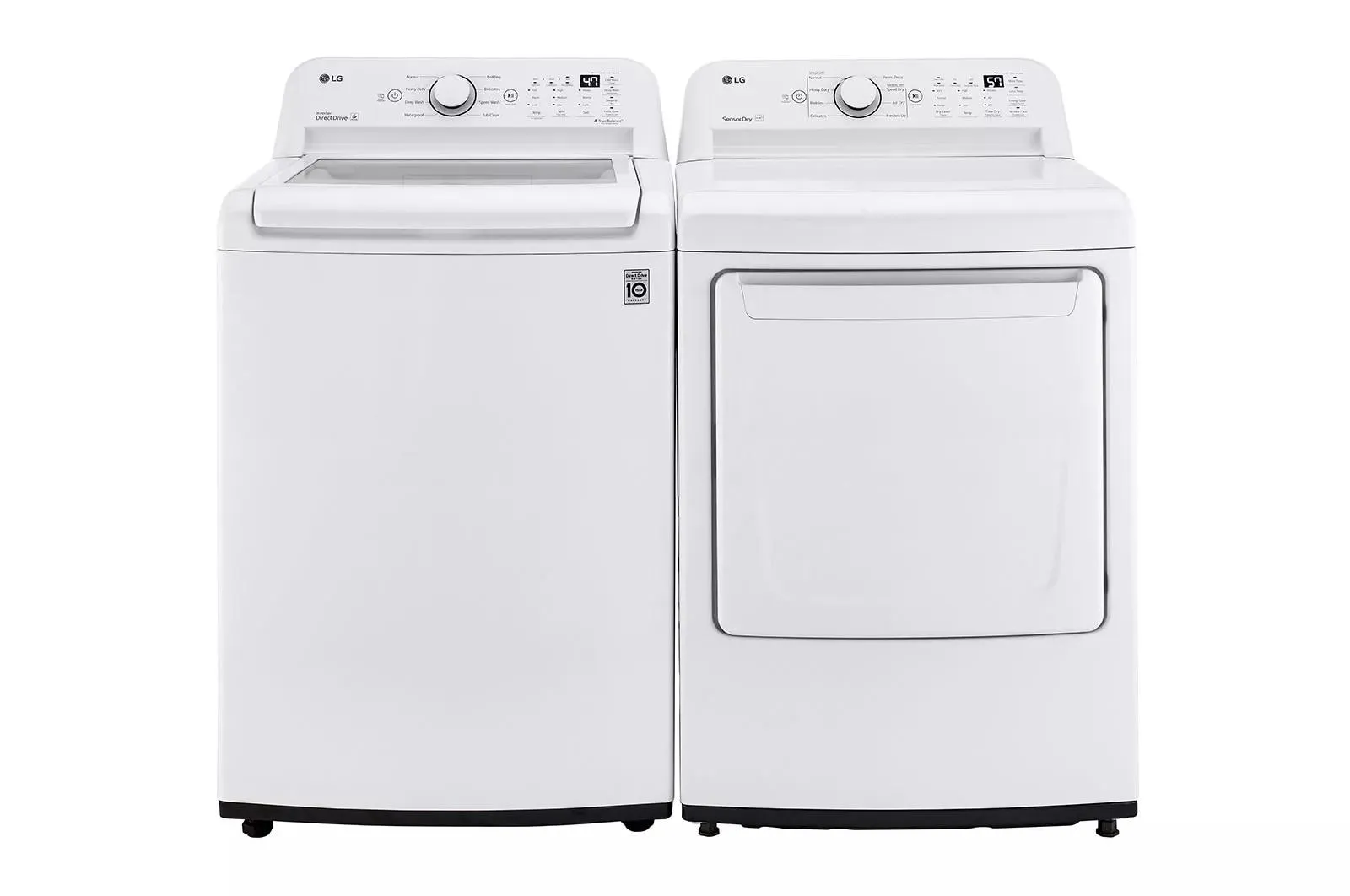 7.3 cu. ft. Ultra Large Capacity Gas Dryer with Sensor Dry Technology - (DLG7001W)