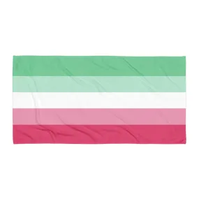 Abrosexual Flag Towel