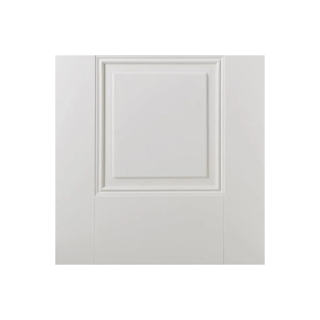 Arnhem 1L 1 Panel Single Evokit Pocket Door - Clear Glass - White Primed