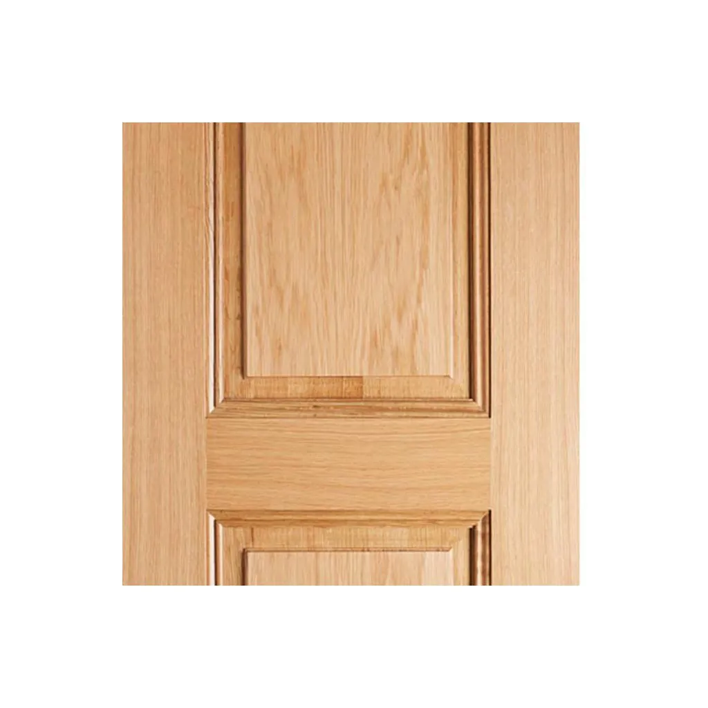 Arnhem 2 Panel Oak Fire Door Pair - 1/2 Hour Fire Rated - Prefinished