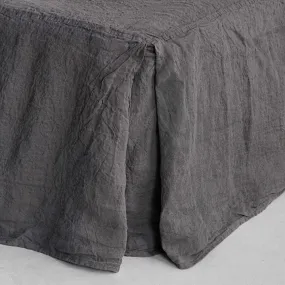 Basix Linen Bed Skirt/Valance - Tempest