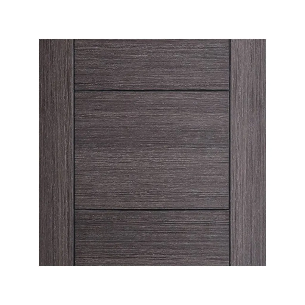 Bespoke Fire Internal Door Pair, Vancouver Ash Grey Pair - 1/2 Hour Fire Rated - Prefinished