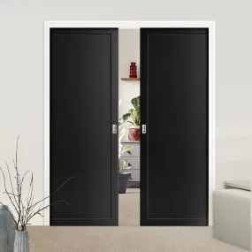 Bespoke Handmade Eco-Urban® Baltimore 1 Panel Double Evokit Pocket Door DD6301 - Colour Options