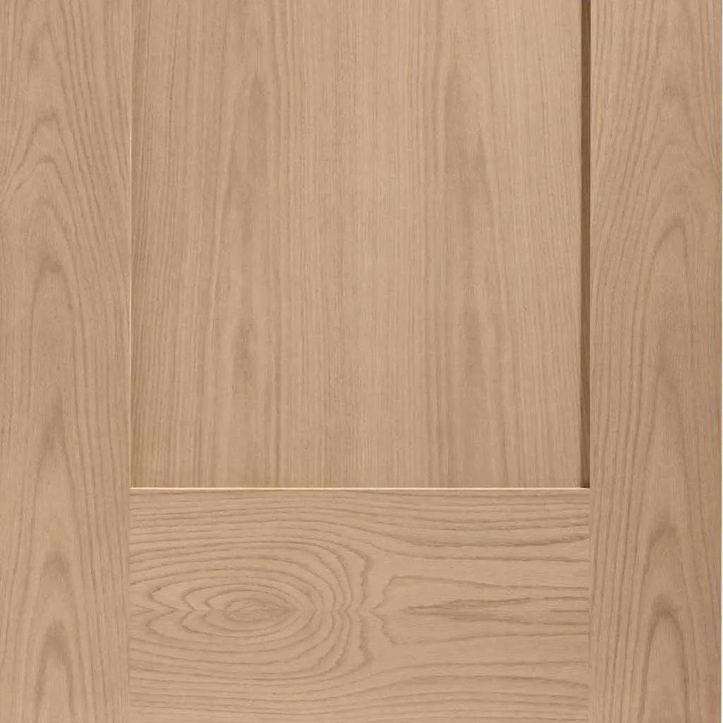 Bespoke P10 Oak 1 Panel 4 Door Maximal Wardrobe and Frame Kit