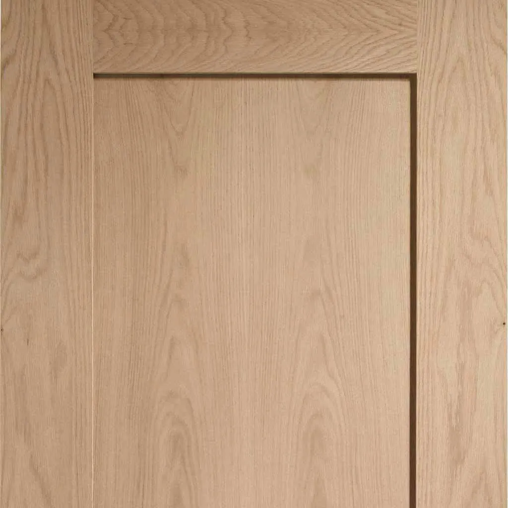 Bespoke P10 Oak 1 Panel 4 Door Maximal Wardrobe and Frame Kit