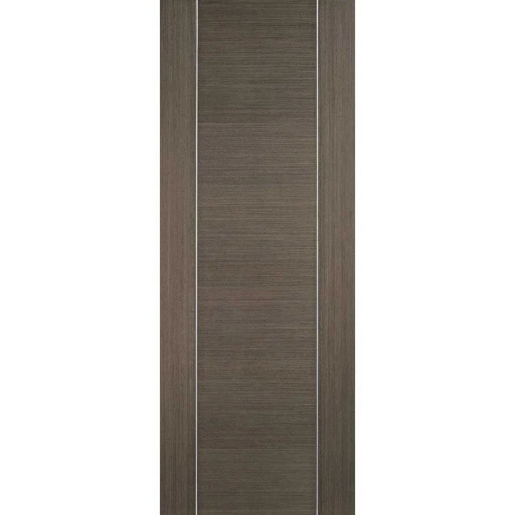 Bespoke Pass-Easi Chocolate Grey Alcaraz Door - 3 Sliding Doors and Frame Kit - Prefinished