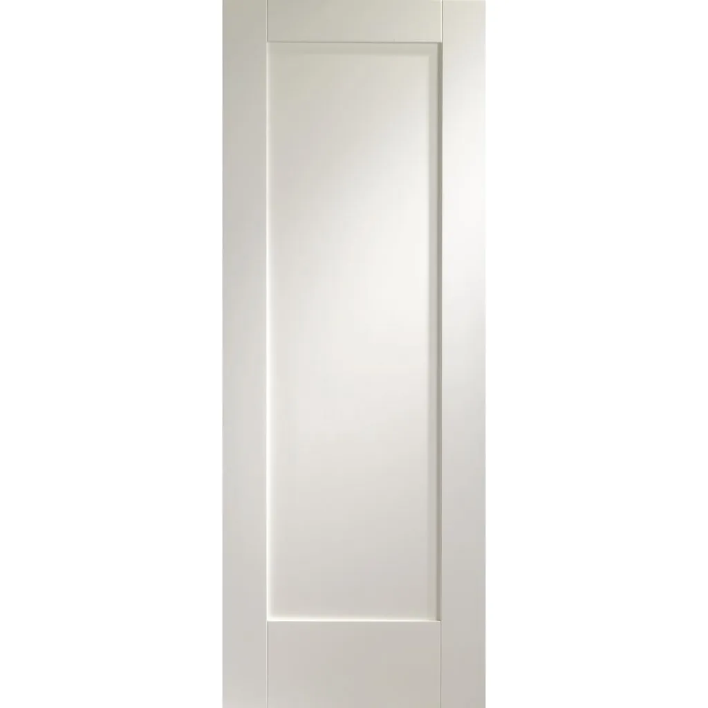 Bespoke Pattern 10 Style Panel White Primed Double Pocket Door