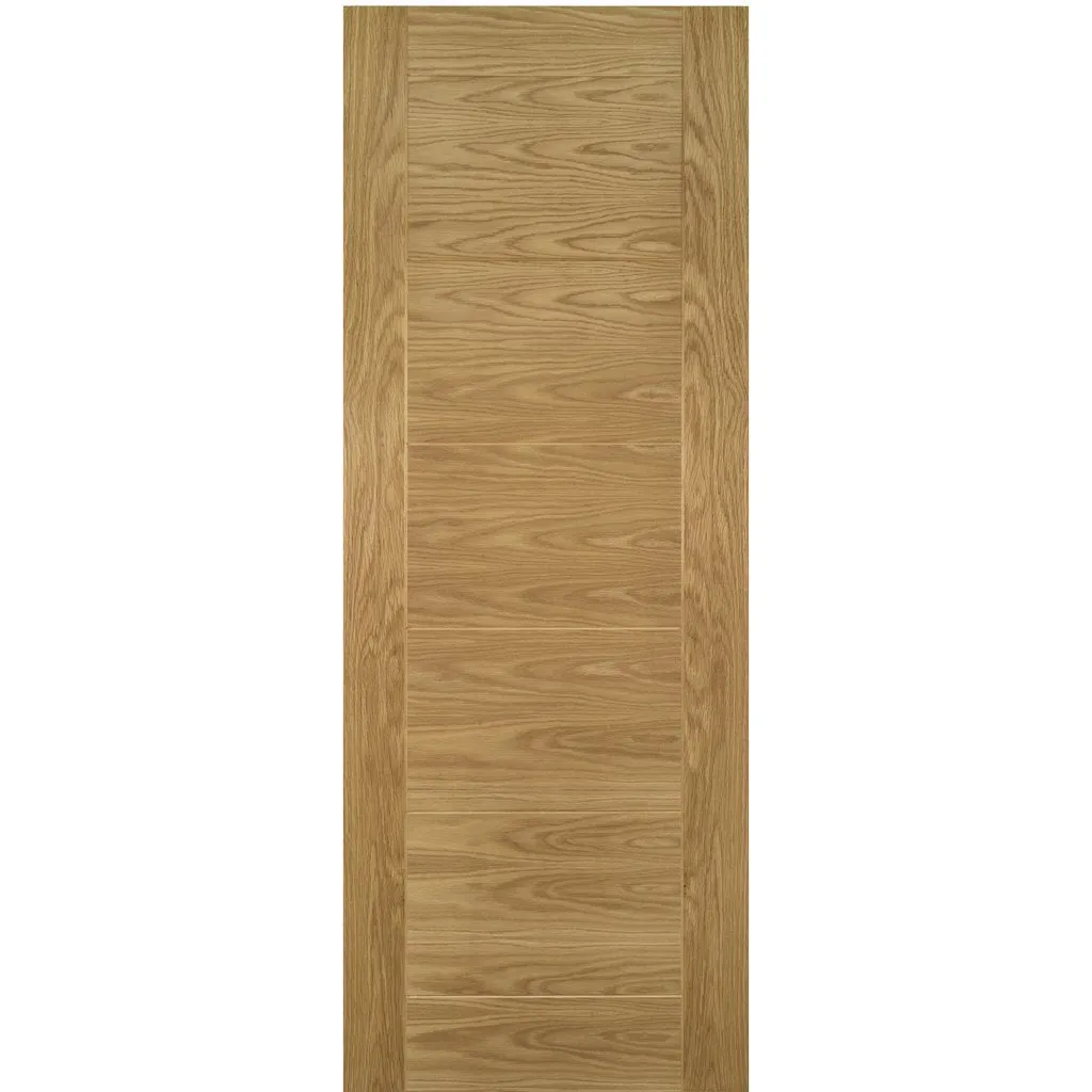 Bespoke Seville Oak Panel Fire Internal Door Pair - 1/2 Hour Fire Rated - Prefinished