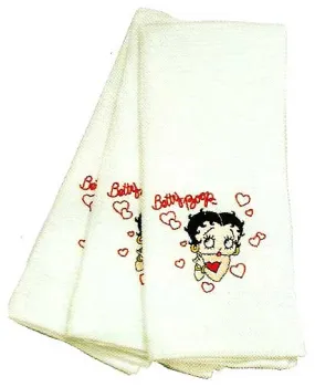 Betty Boop Hearts Kitchen Towels