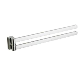 BGL Chrome Swivel Towel Rail Stainless Steel Towel Rack Holder