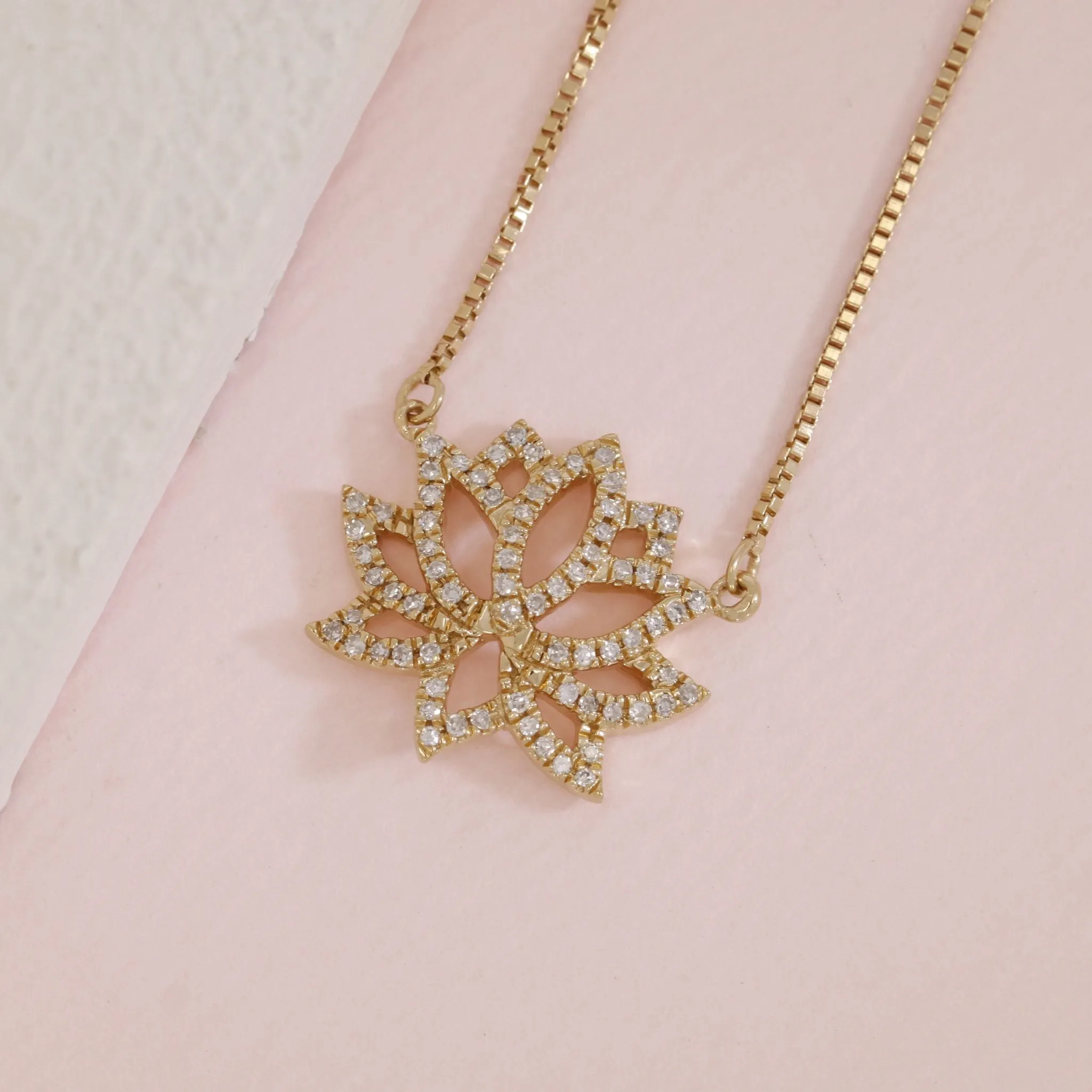 Blooming Lotus Necklace