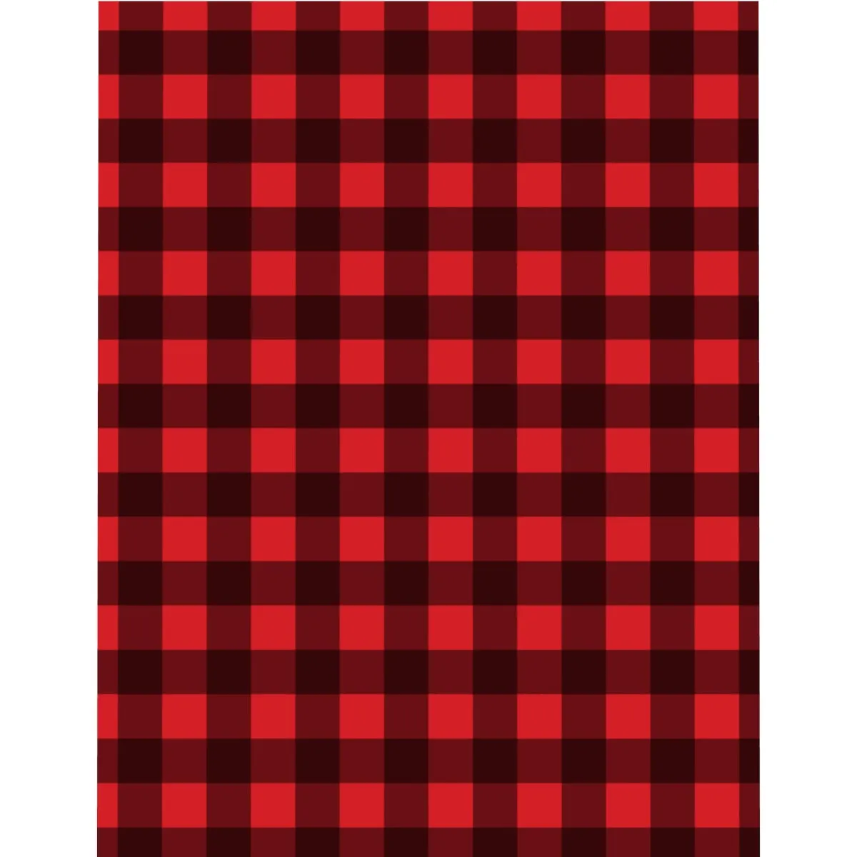 Buffalo Plaid Duvet Cover, Red Black Check Lumberjack Microfiber Full Queen Twin Bed Cover Home Bedding