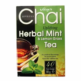 Chai Herbal Mint & Lemon Grass  40 Tea Bags