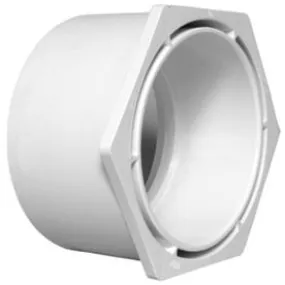 Charlotte Pipe 3-in x 1-1/2-in Dia PVC Flush Bushing Fitting