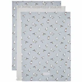 Coastal Birds 3 Pack Tea Towels