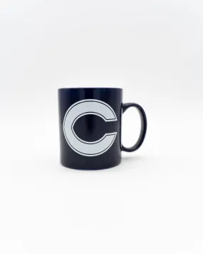 Columbus C 11 Oz. Stoneware Mug (Navy)