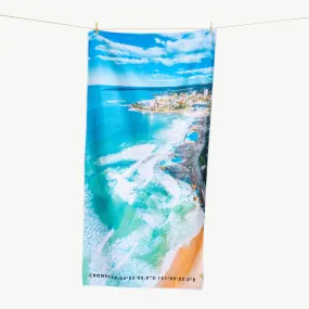 CRONULLA CURRENTS TOWEL, DESTINATION TOWELS