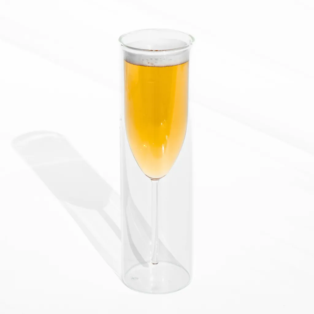 Double Wall - Elegant Champagne Glass