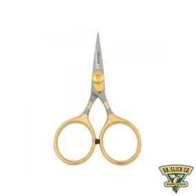 Dr. Slick Razor Scissors - 4 inch gold