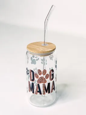 Drinking Glass 16 oz. - Dog Mama