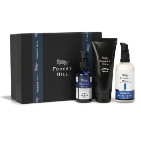 Forest Hill Pack of 3 Men Shaving Kit, Pre Shave Oil 50ml, Aqua Shaving Cream 75gm & Ashford After Shave Balm 100ml