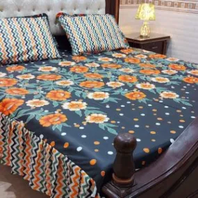 Frill bedsheet 3pcs