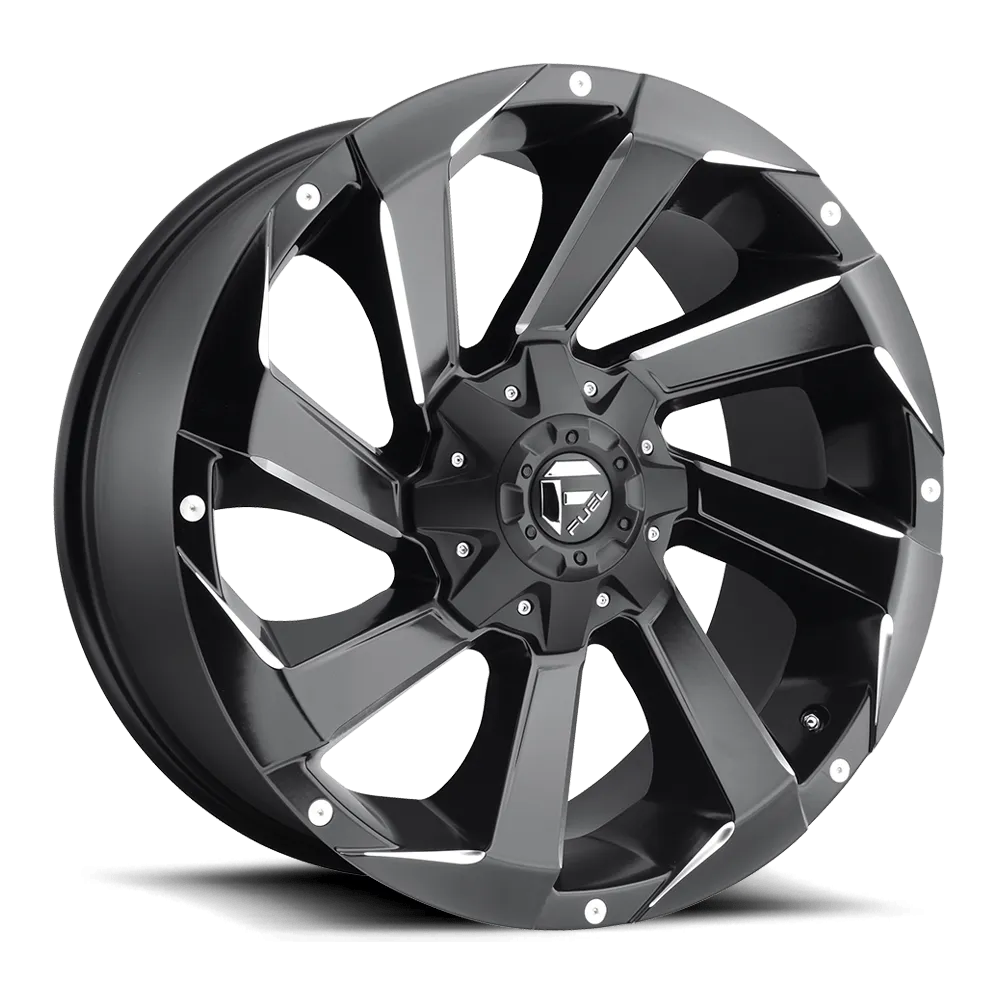 Fuel Offroad D592 Razor 20X9 5X139.7 5X150 1mm Matte Black Milled