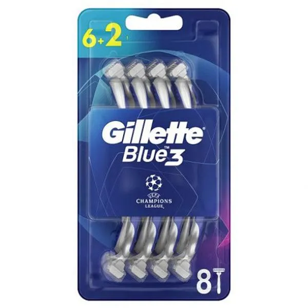 GILLETTE BLUE 3 CHAMPIONS LEAGUE 6 2 RAZOR