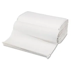 HAND TOWEL/ Folded/ Singlefold, White