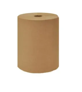 Hardwound Roll Towels (NP-6800EN), 8" x 800', Brown (Case of 6)