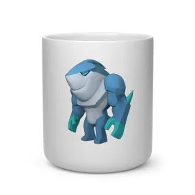 Ice Shark Heart Shape Mug