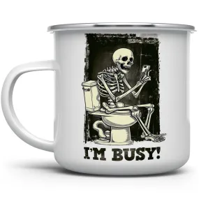 I'm Busy Camp Mug