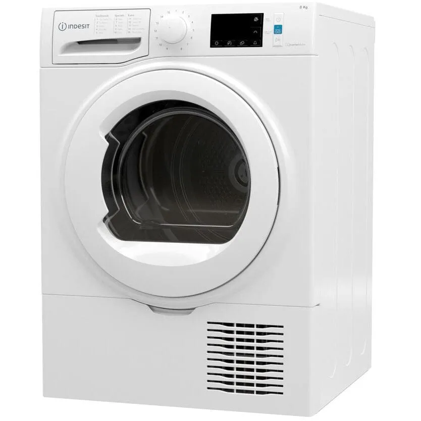 Indesit I3D81WUK 8Kg Condenser Tumble Dryer Sensor White