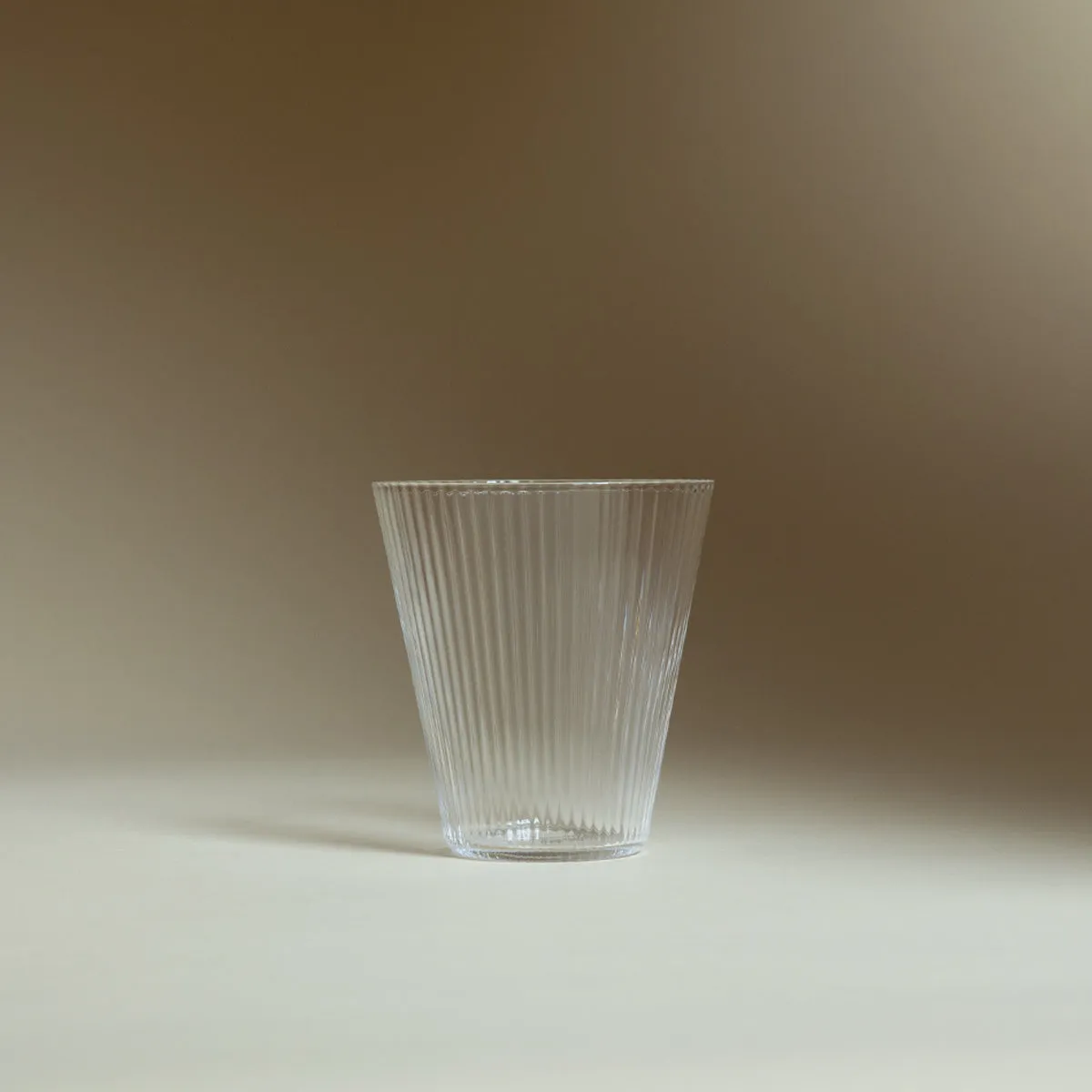 Japanese Drinking Glass - V Stripe