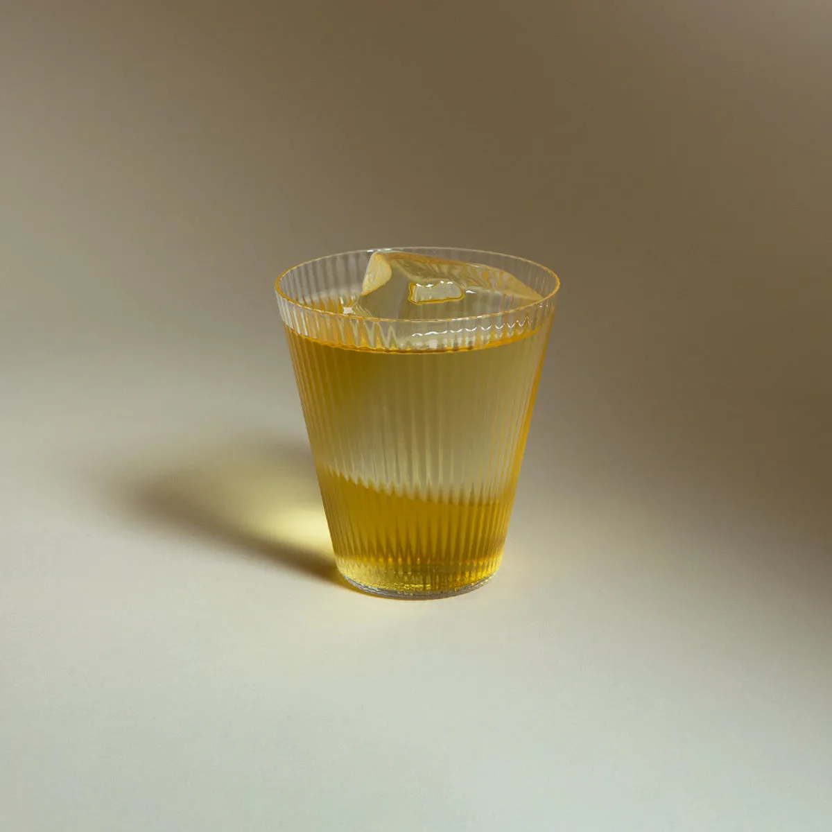 Japanese Drinking Glass - V Stripe