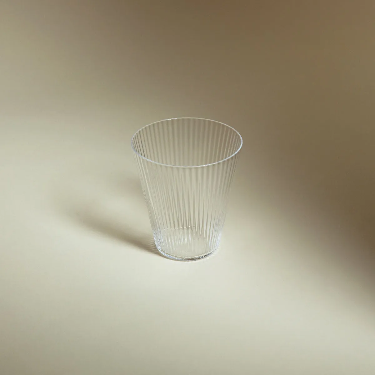 Japanese Drinking Glass - V Stripe