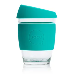 JOCO 12oz Reusable Glass Cup (Mint)