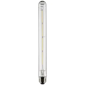 LED Filament Tubular T9 Clear Bulb 12 in. Length - 8 Watt