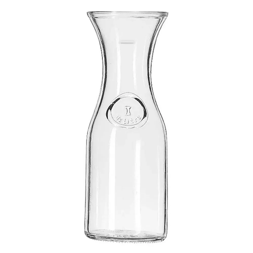 Libbey 97001 MUlti Serve Style 17 oz. Glass Wine Decanter with Safedge Rim, Case of 12 Pcs