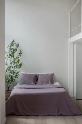 Linen Duvet Cover Dusty Lavender