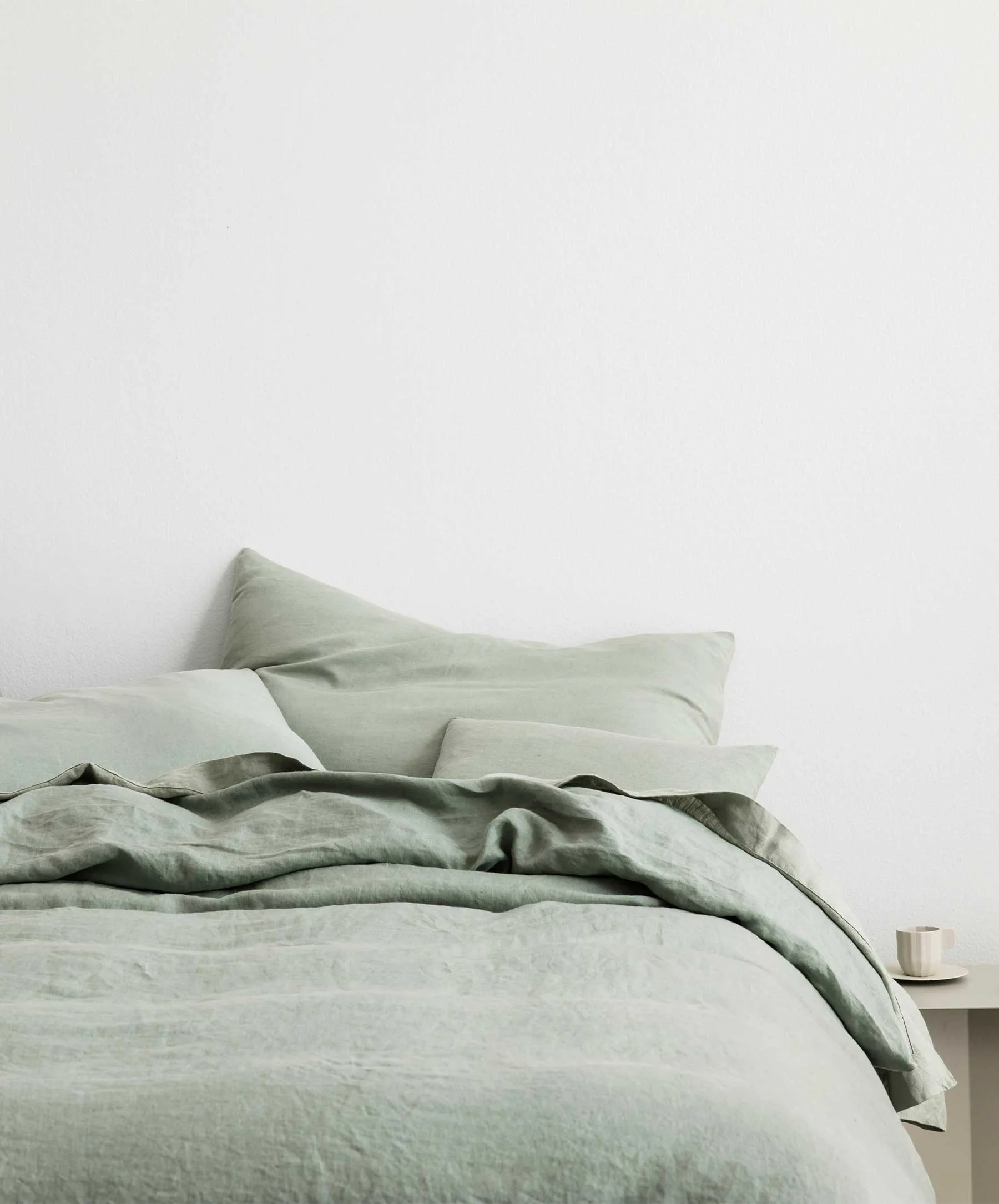 Linen Duvet Cover - Sage