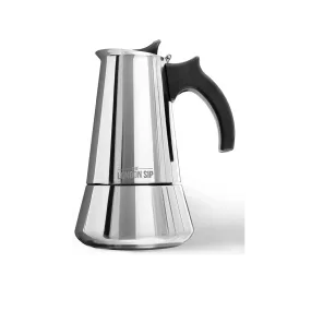 London Sip Stainless Steel Espresso Maker