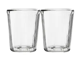 Maxwell & Williams Blend Stripey Double Wall Cup 80ml - Set of 2