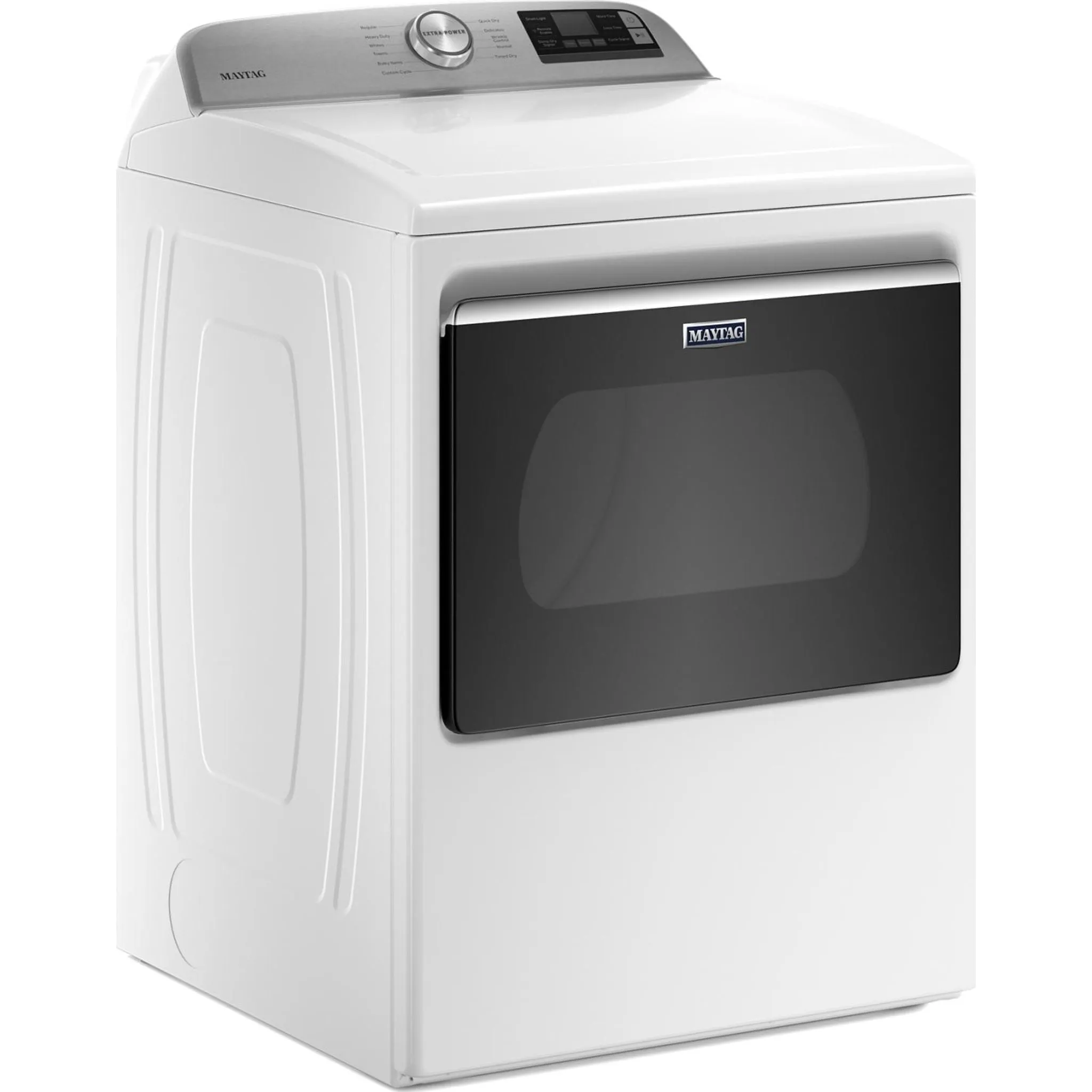 Maytag Smart Top Load Electric Dryer with Extra Power Button - 7.4 cu. ft. (YMED6230HW)