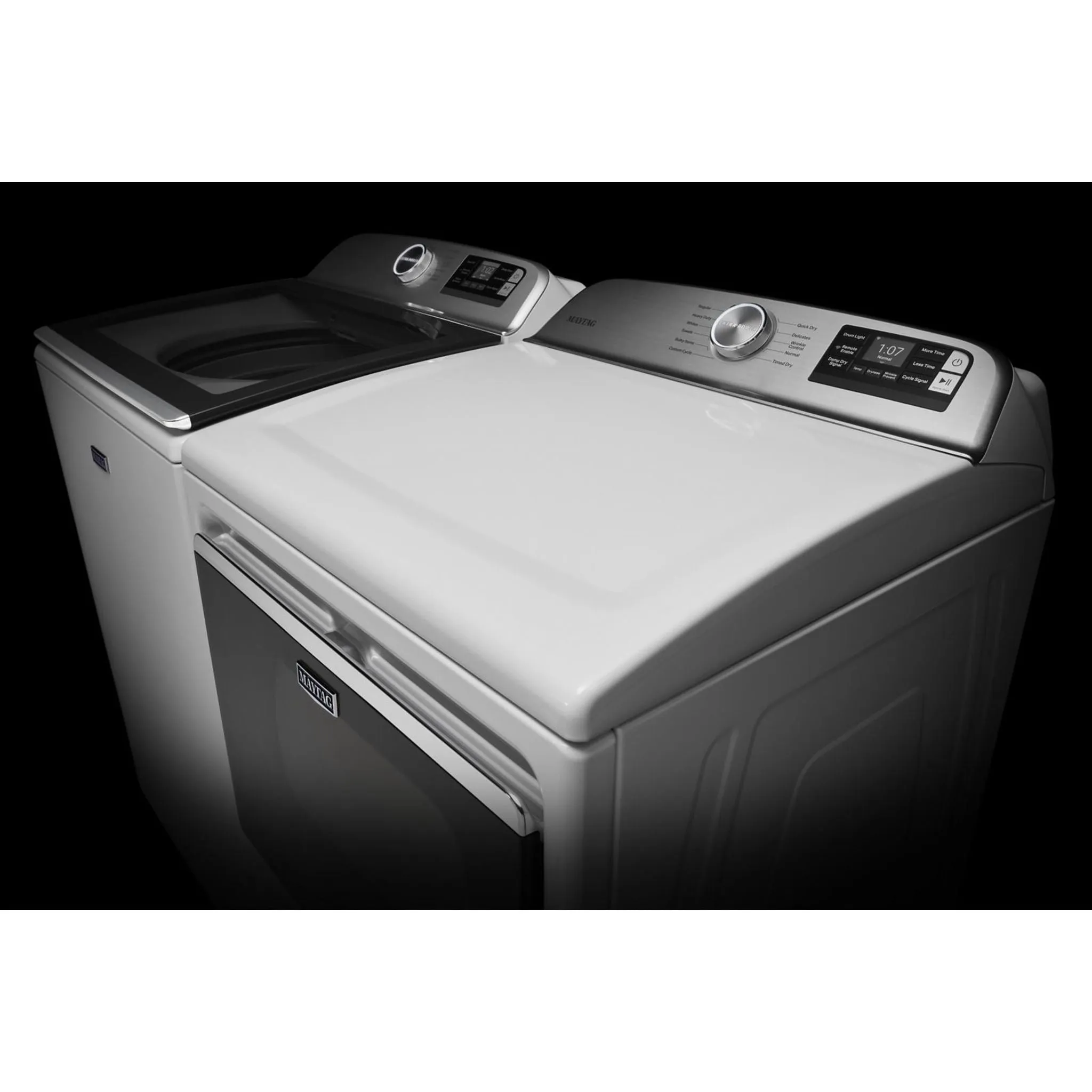 Maytag Smart Top Load Electric Dryer with Extra Power Button - 7.4 cu. ft. (YMED6230HW)