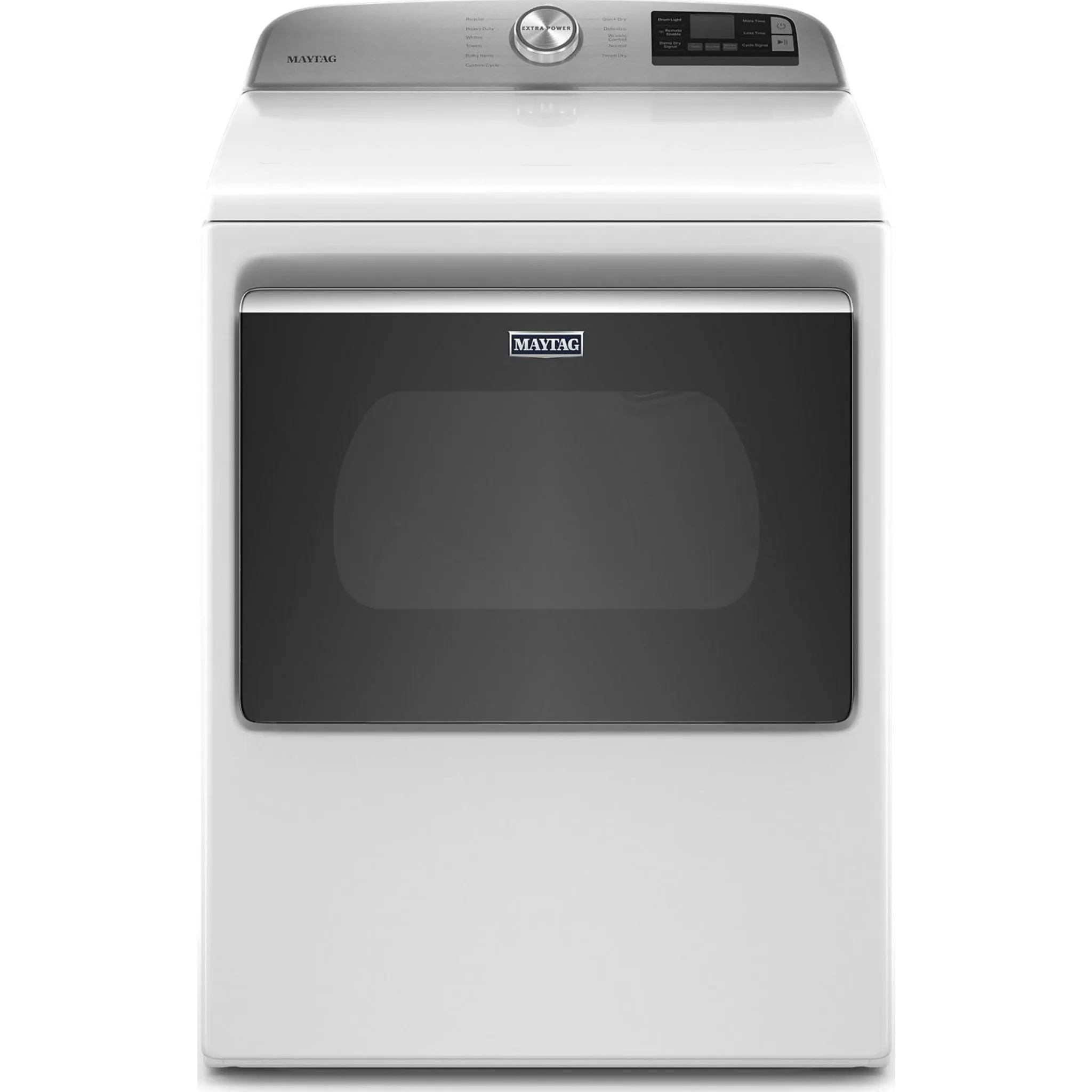 Maytag Smart Top Load Electric Dryer with Extra Power Button - 7.4 cu. ft. (YMED6230HW)