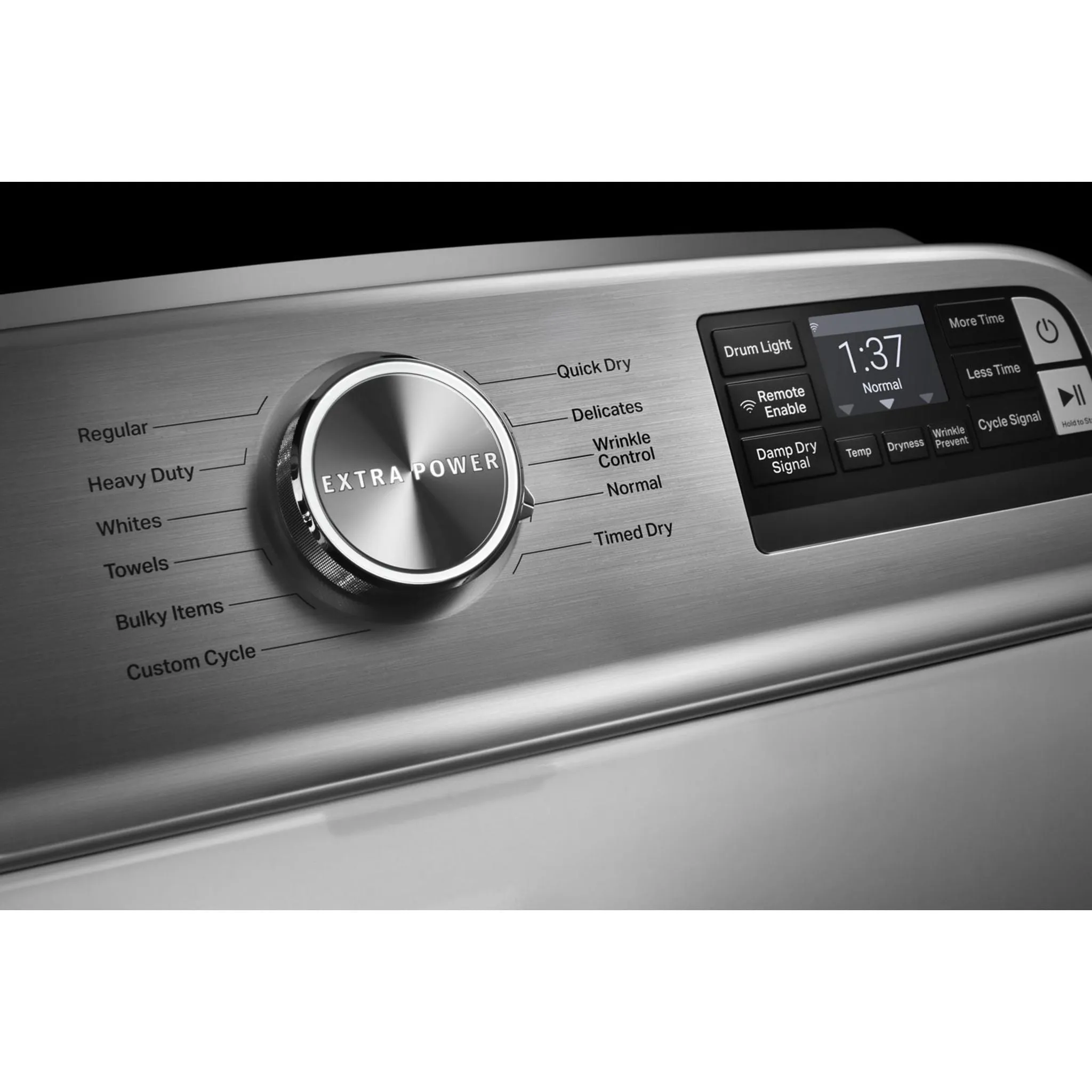 Maytag Smart Top Load Electric Dryer with Extra Power Button - 7.4 cu. ft. (YMED6230HW)