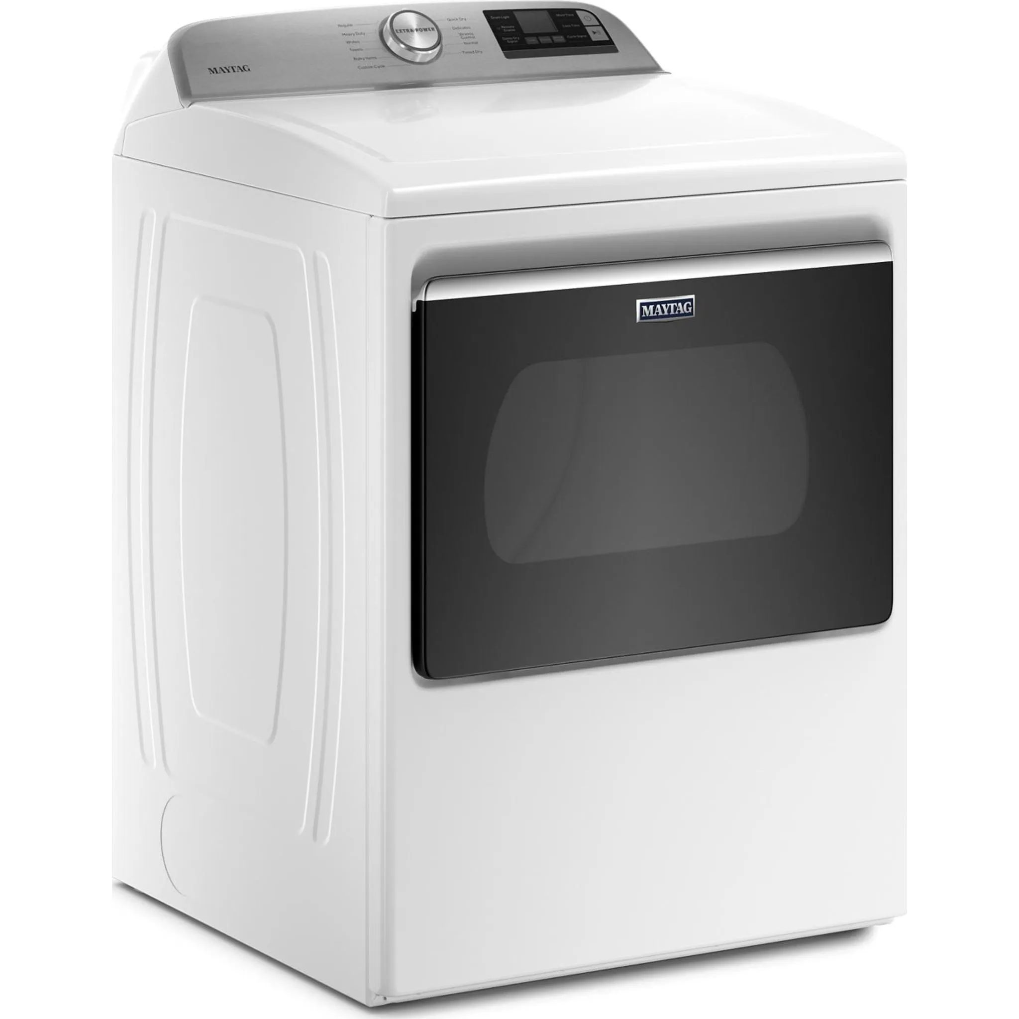 Maytag Smart Top Load Electric Dryer with Extra Power Button - 7.4 cu. ft. (YMED6230HW)