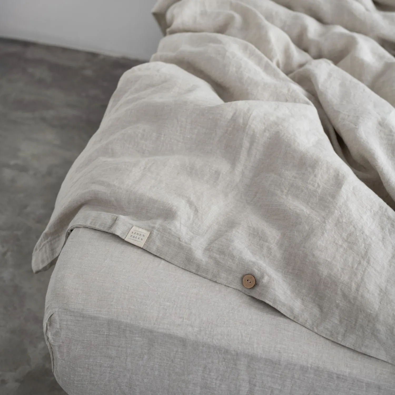 Melange Linen Duvet Cover Set