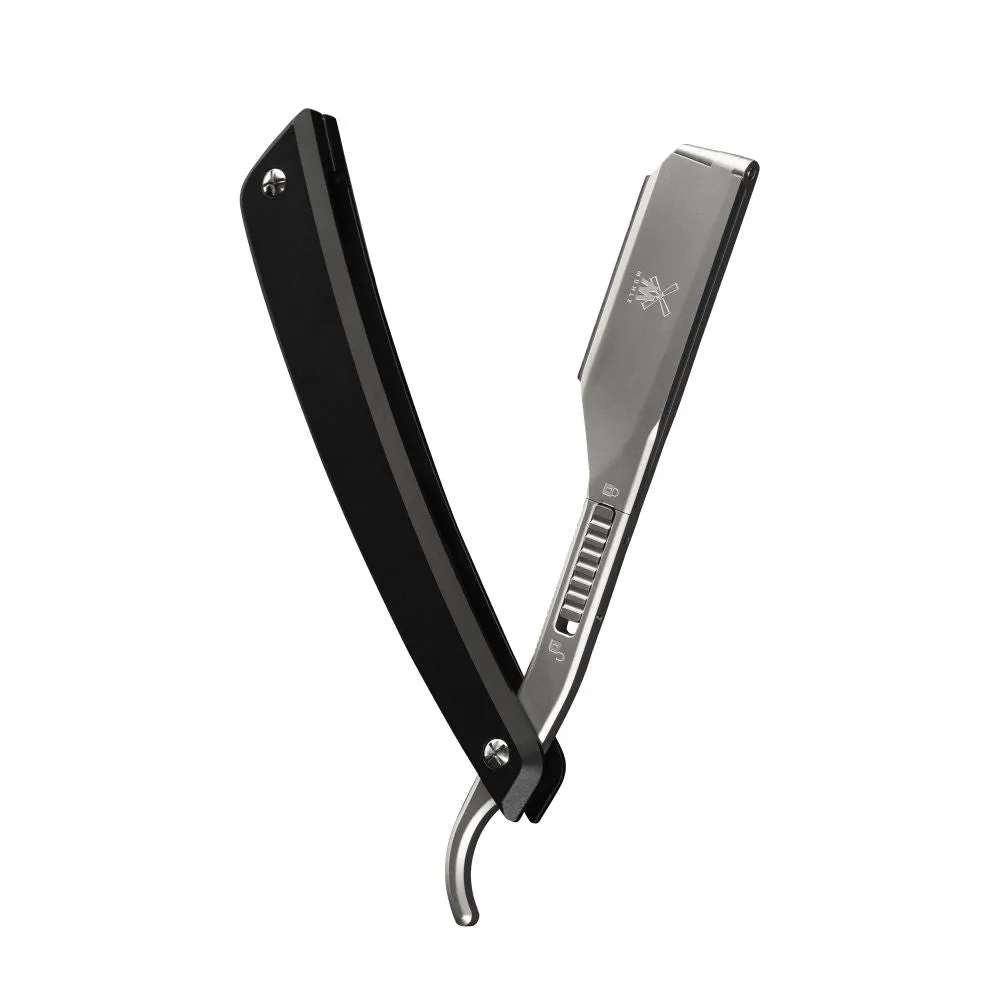 MÜHLE ENTHUSIAST Stainless Steel Straight Razor with Interchangeable Blade